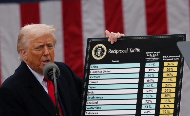 Tarifaço de Trump reduzirá déficit dos EUA em US$ 4 trilhões