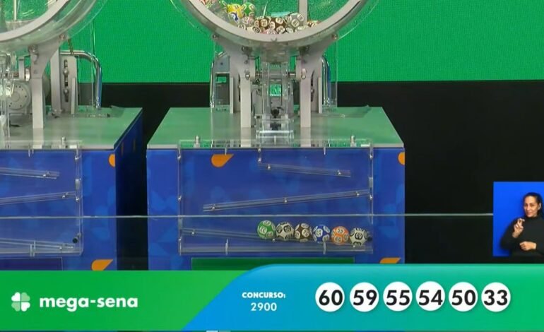 Mega-Sena 2900: Nenhum acerto e prêmio acumula em R$47 mi