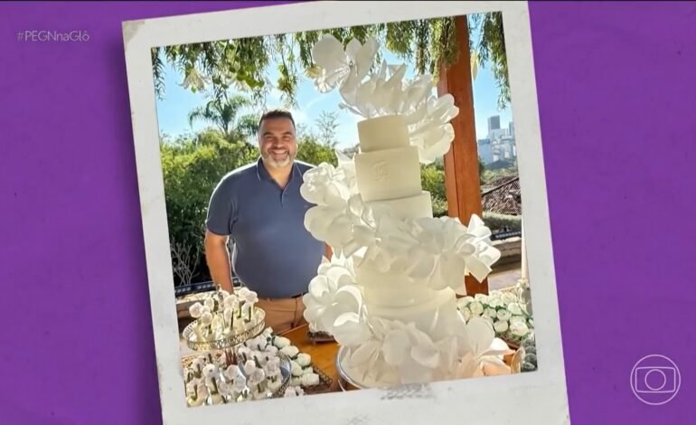 Confeiteiro de Niterói se destaca nacionalmente com bolo de luxo