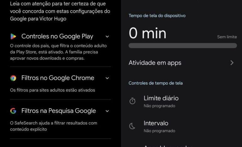 Celular seguro: veja como controlar tempo e atividade das crianças