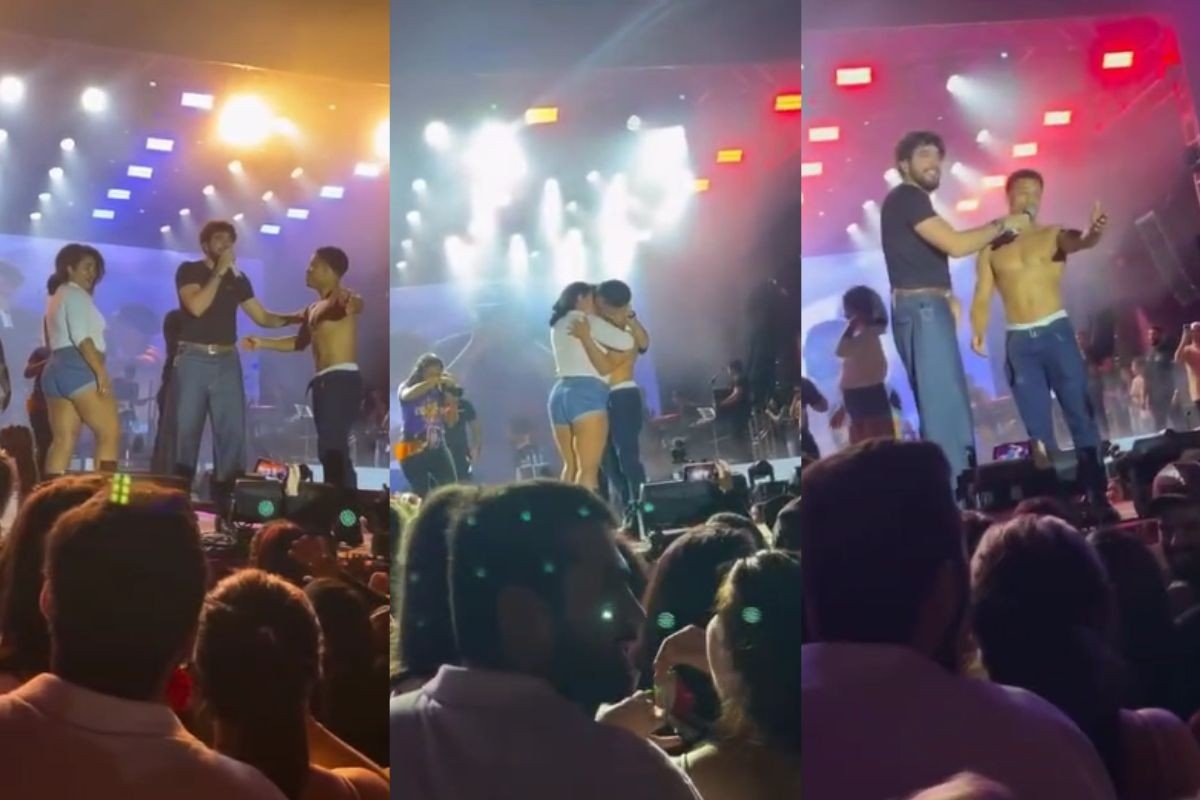 Nattan causa polêmica ao incentivar beijos em shows de música