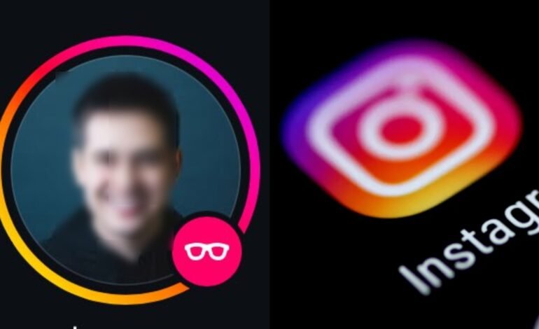 Ícone de óculos no Instagram indica uso de Ray-Ban Meta