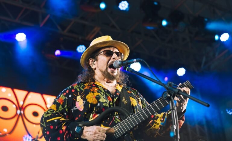 Geraldo Azevedo anima festival The Town 2025 com energia da música nordestina