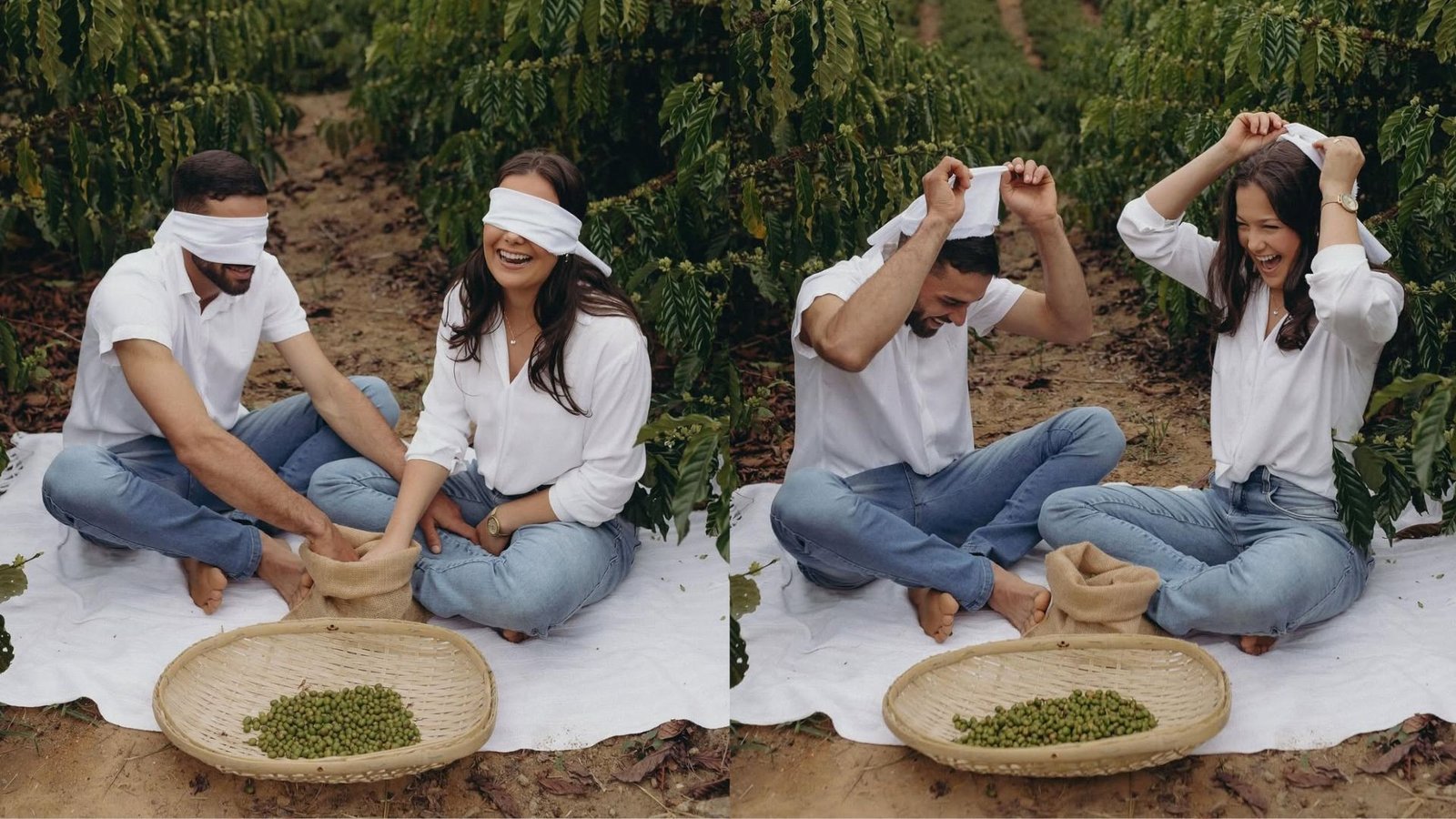 Um casal de cafeicultores de Castelo, no Sul do Espírito