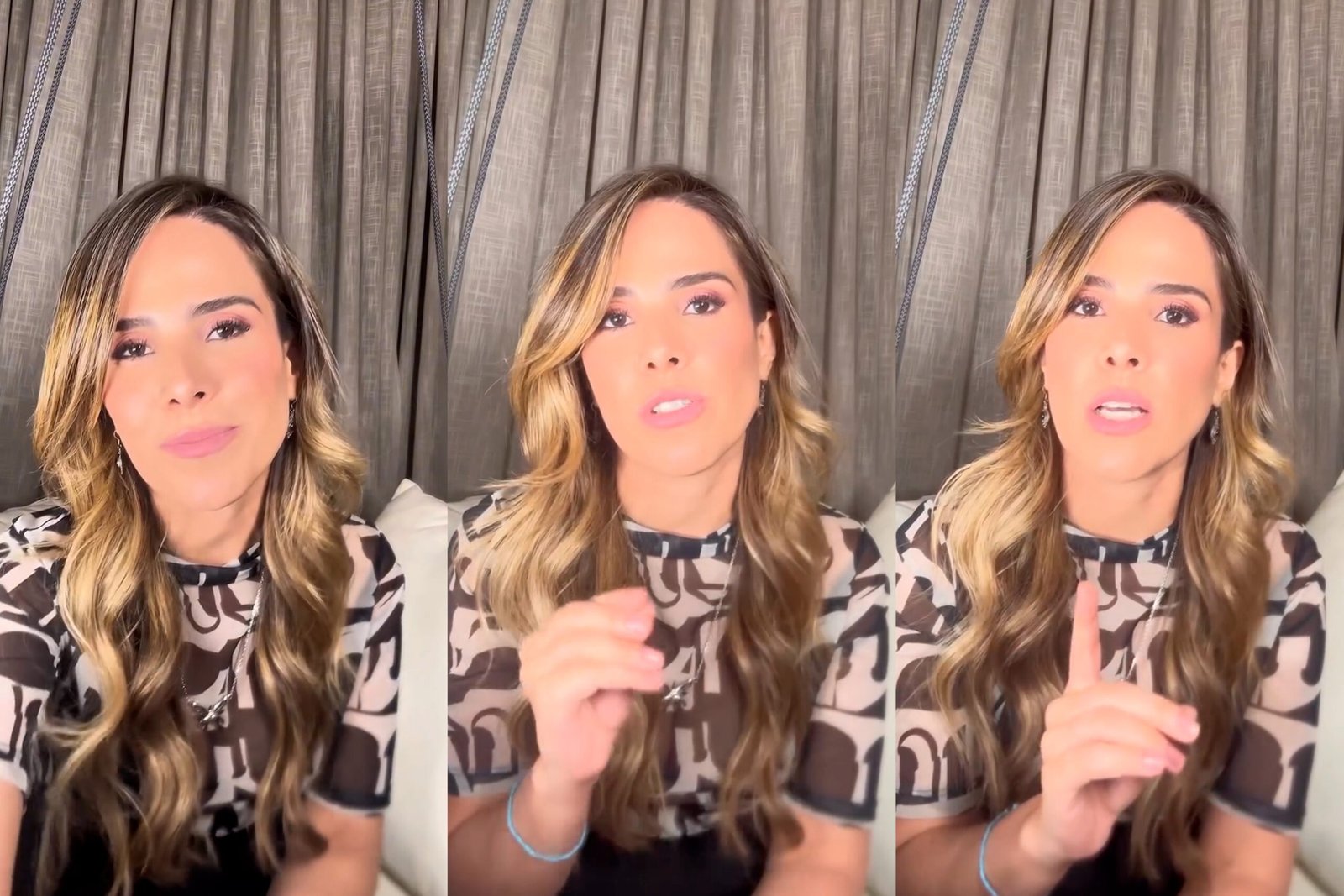 Wanessa Camargo negou que tenha sido agredida pelo