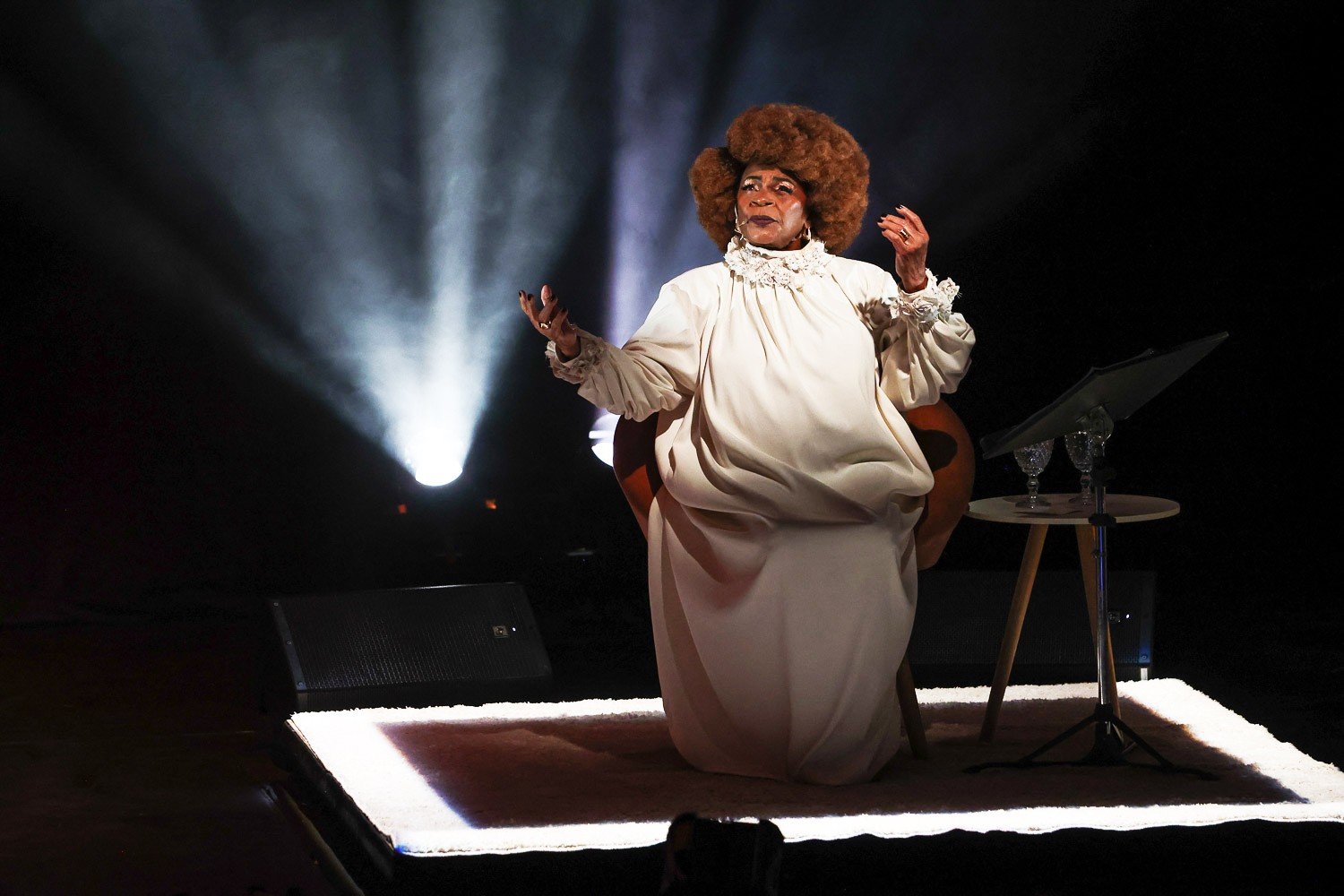 Zezé motta apresenta monólogo musical no rio até 5 de outubr