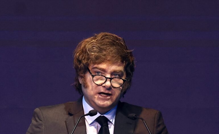 Milei u pacote de medidas para tentar aumentar