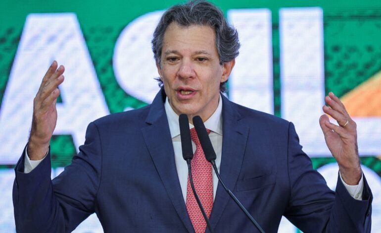 O ministro da Fazenda, Fernando Haddad, afirmou nesta