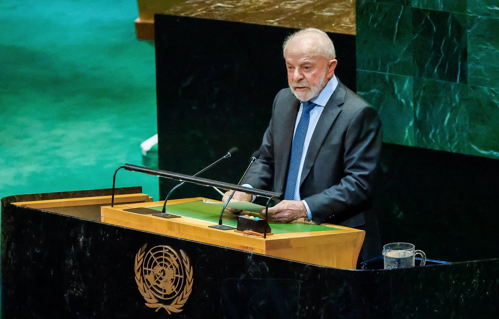 O presidente Luiz Inácio Lula da Silva abriu