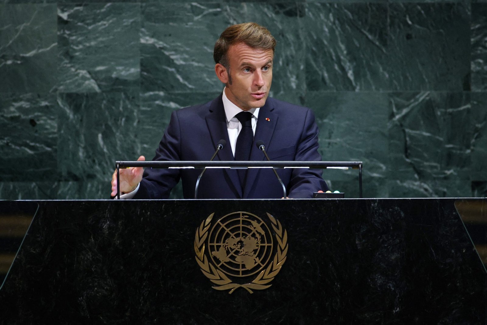 O presidente da França, Emmanuel Macron, alertou sobre