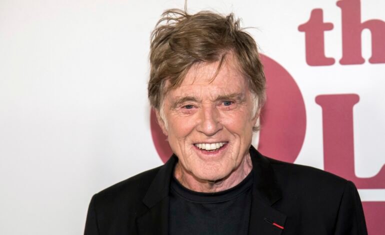 O ator e cineasta Robert Redford morreu aos