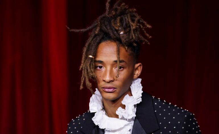 O ator e rapper norte-americano Jaden Smith foi