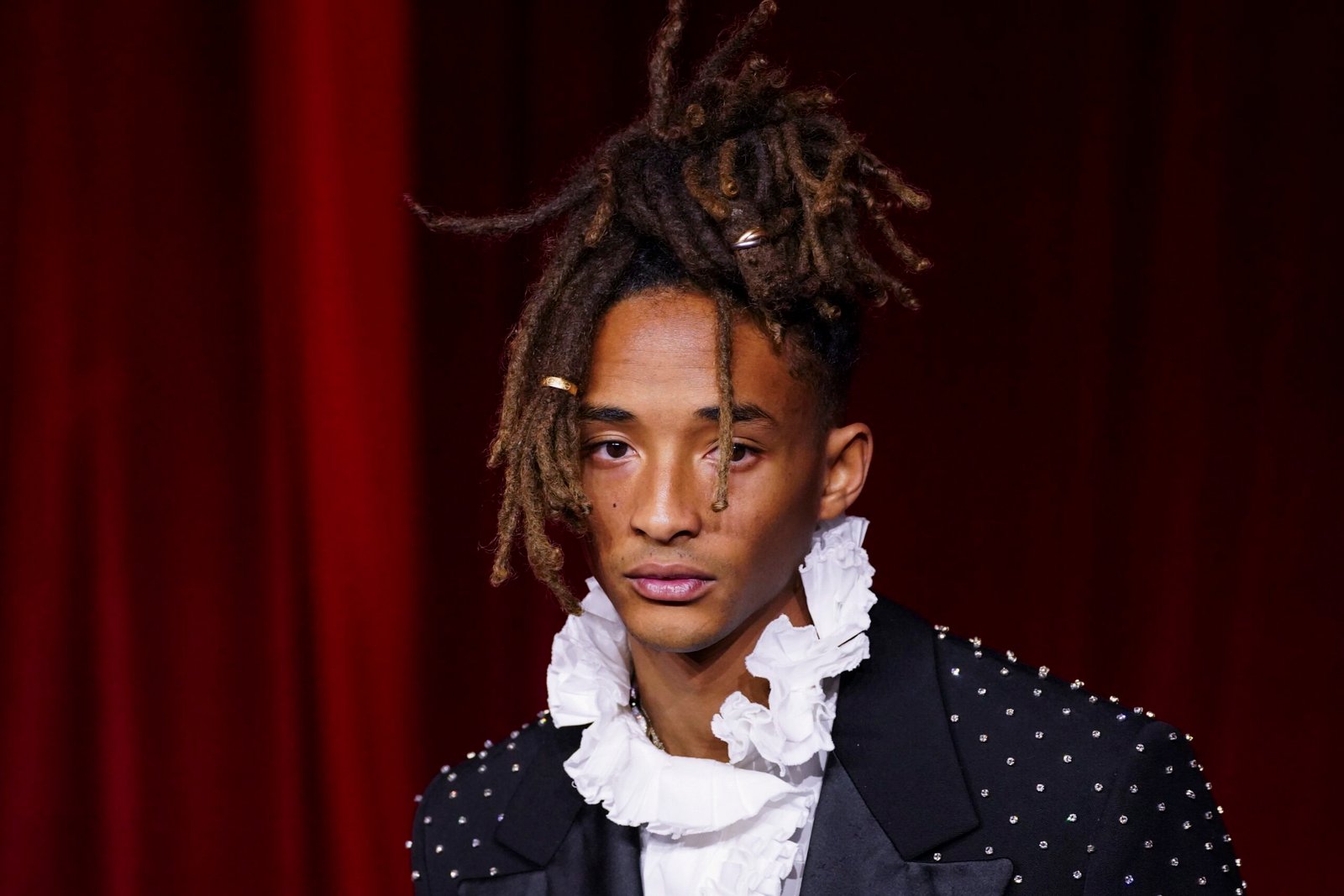 O ator e rapper norte-americano Jaden Smith foi