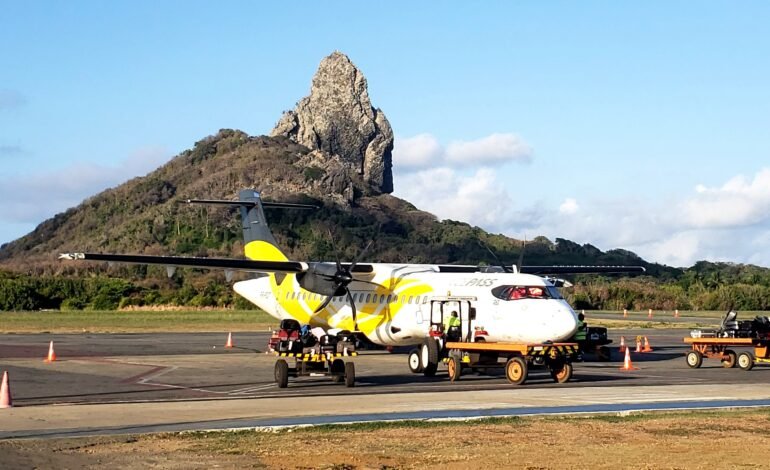 Hangar da Voepass em Ribeirão Preto (SP)