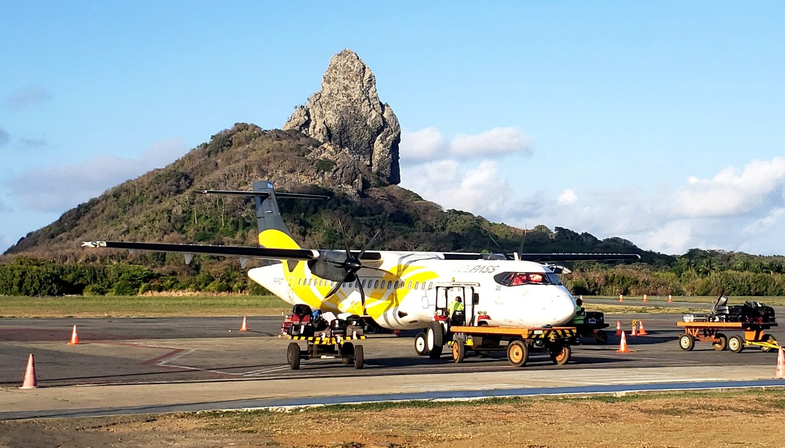Hangar da Voepass em Ribeirão Preto (SP)