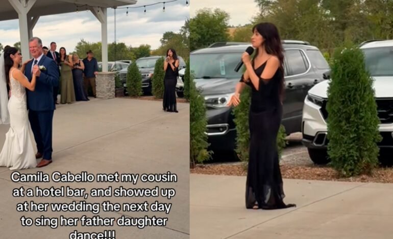 A cantora Camila Cabello surpreendeu uma fã ao