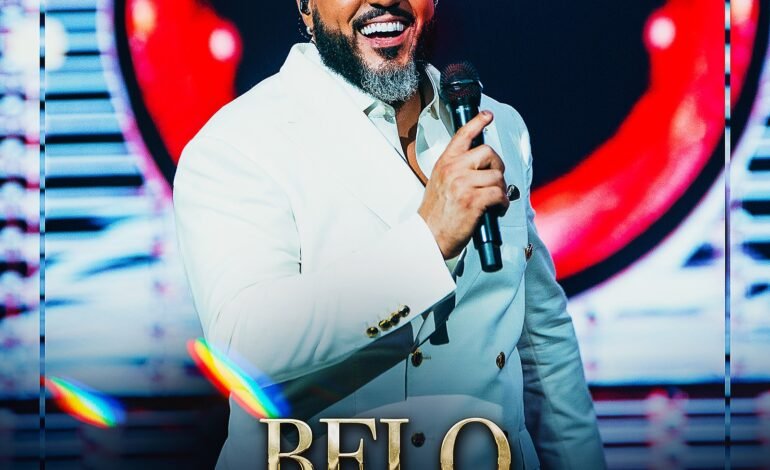O cantor Belo lançou um single ao vivo da música
