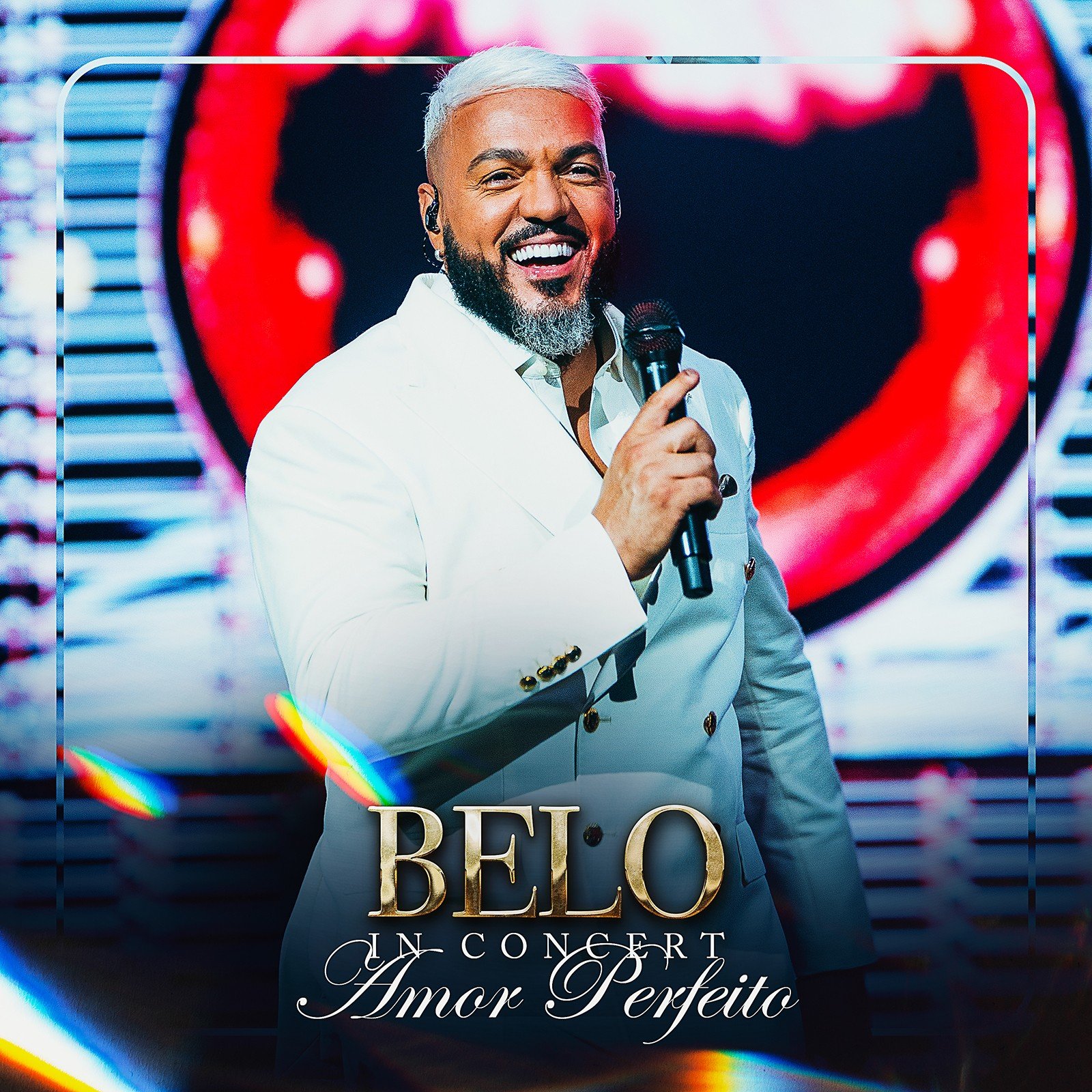 O cantor Belo lançou um single ao vivo da música