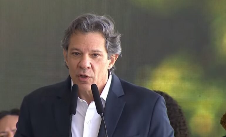 O ministro da Fazenda, Fernando Haddad, afirmou nesta