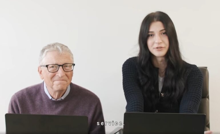 Em julho, o bilionário americano Bill Gates trabalhou