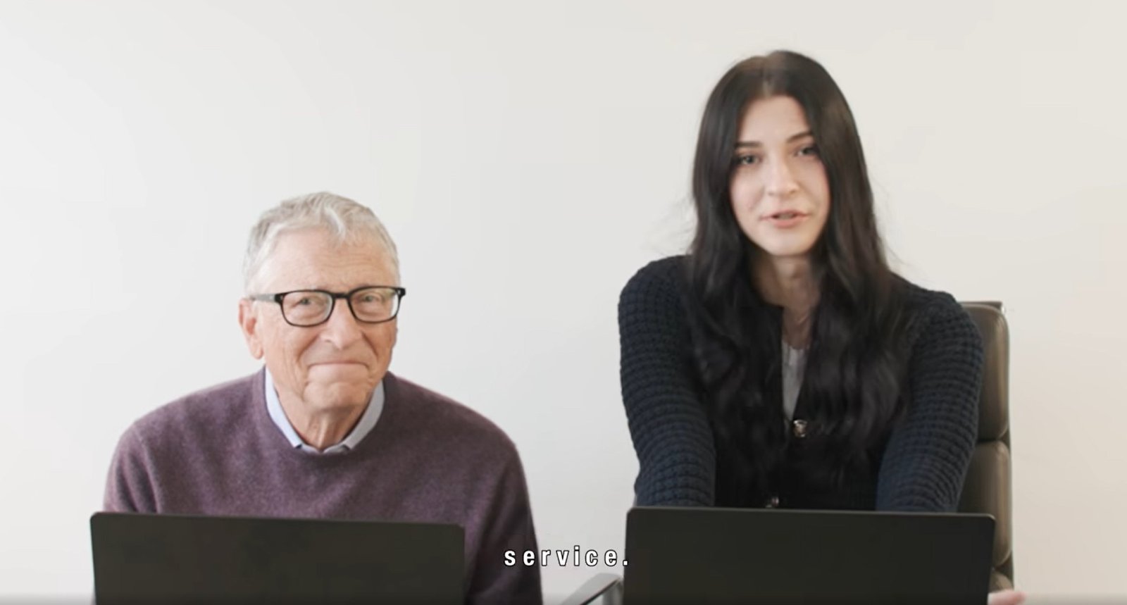 Em julho, o bilionário americano Bill Gates trabalhou