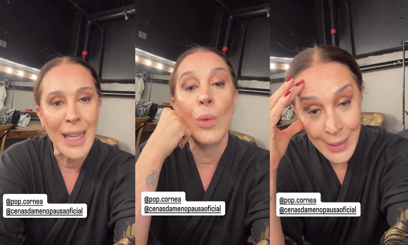 Um espectador com baixa visão relatou ter sido