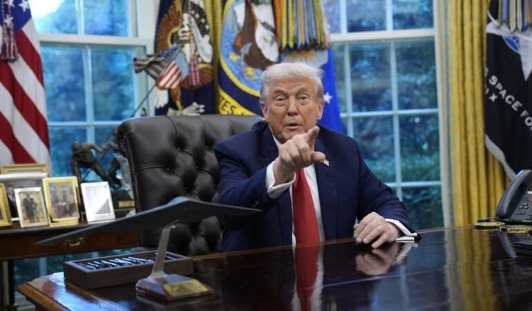 O presidente dos Estados Unidos, Donald Trump, afirmou