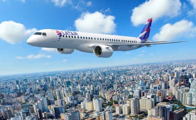 Embraer amplia carteira de pedidos ao vender até 74 aviões e