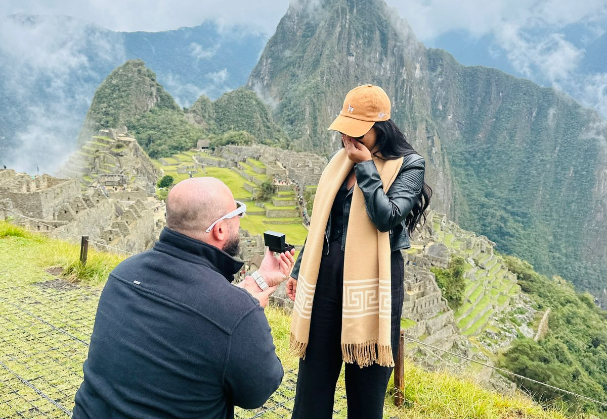 Dois turistas brasileiros enfrentaram uma caminhada de 12