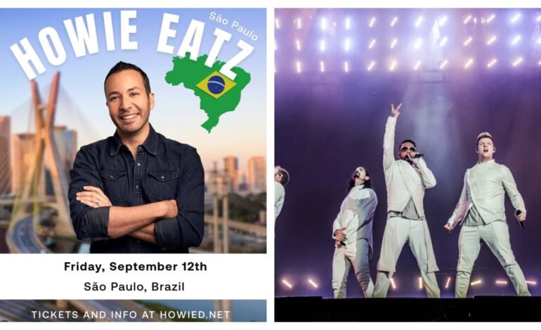 Howie D, integrante do grupo Backstreet Boys, anunciou