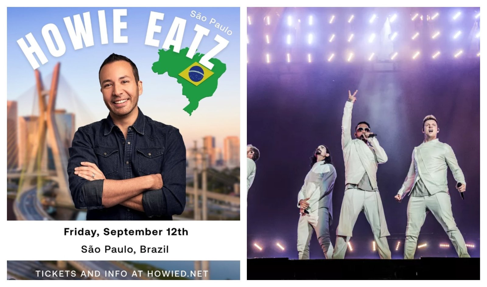 Howie D, integrante do grupo Backstreet Boys, anunciou
