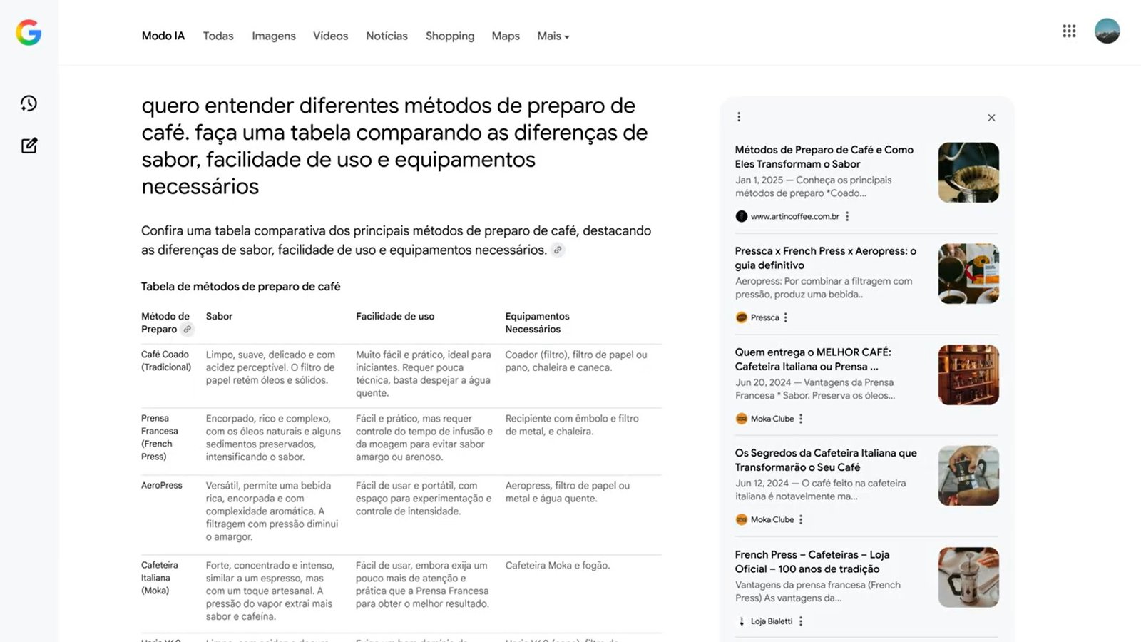 O Google começou a liberar no Brasil a nova versão