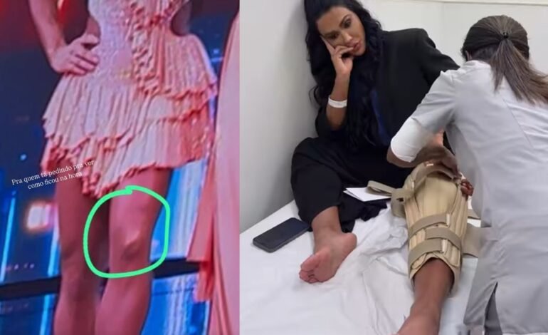 A modelo e empresária Gracyanne Barbosa anunciou uma