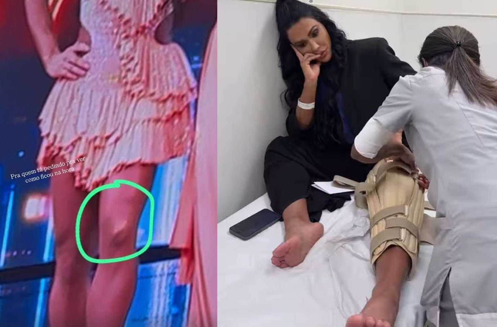 A modelo e empresária Gracyanne Barbosa anunciou uma