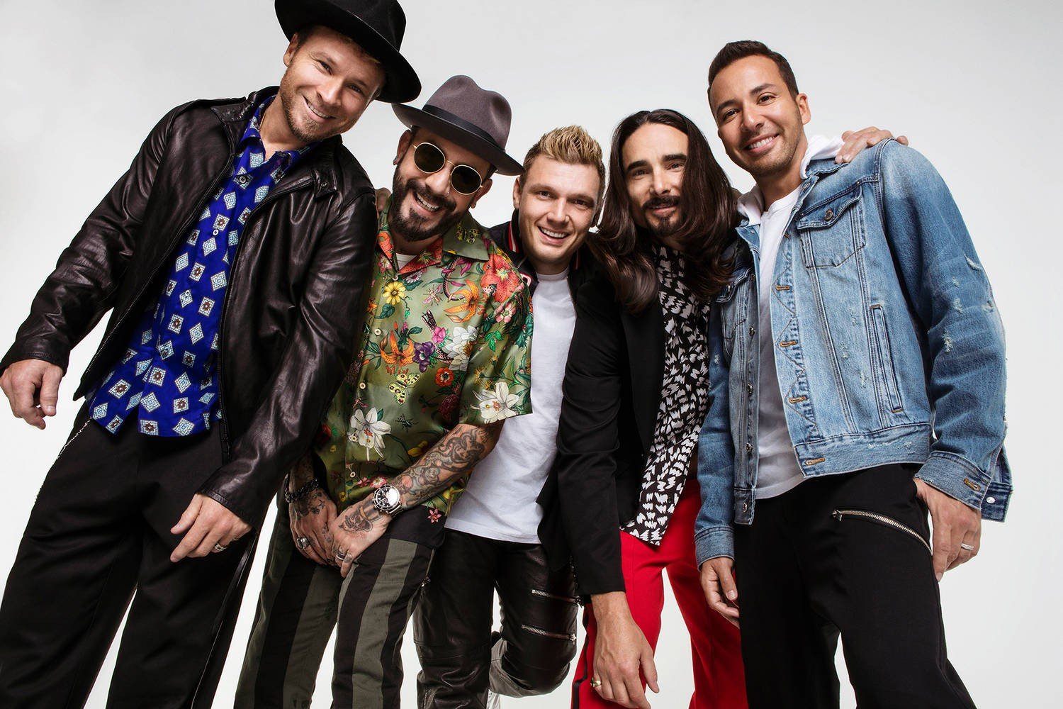 Os Backstreet Boys se apresentam no The Town