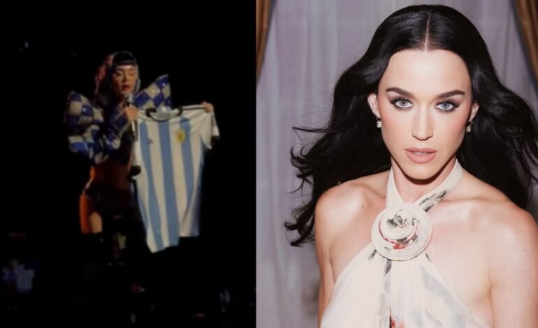 A cantora Katy Perry se apresentou em Buenos