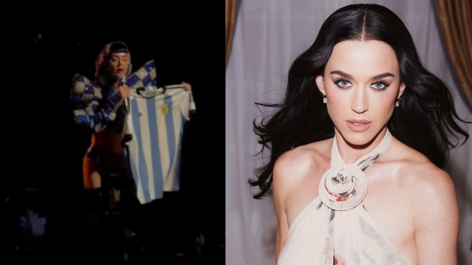 A cantora Katy Perry se apresentou em Buenos