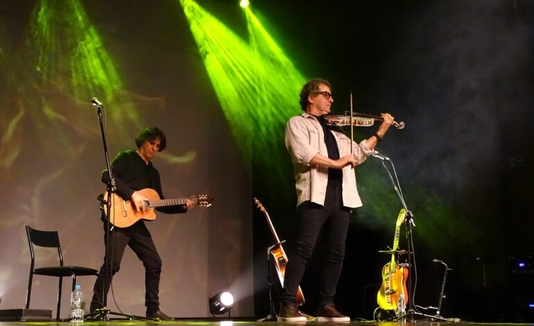 Os irmãos Kleiton e Kledir Alves Ramil celebraram