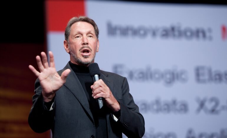 Larry Ellison, fundador da Oracle, tornou-se o homem