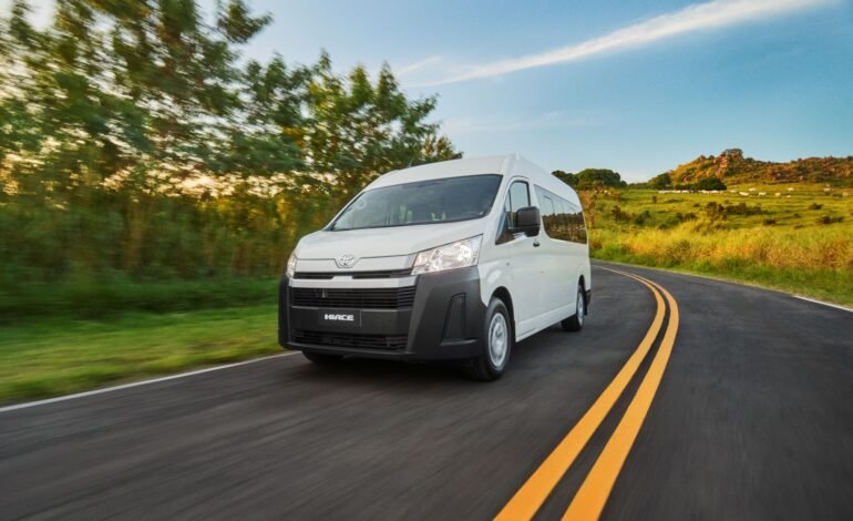 A Toyota lançou a Hiace no mercado brasileiro
