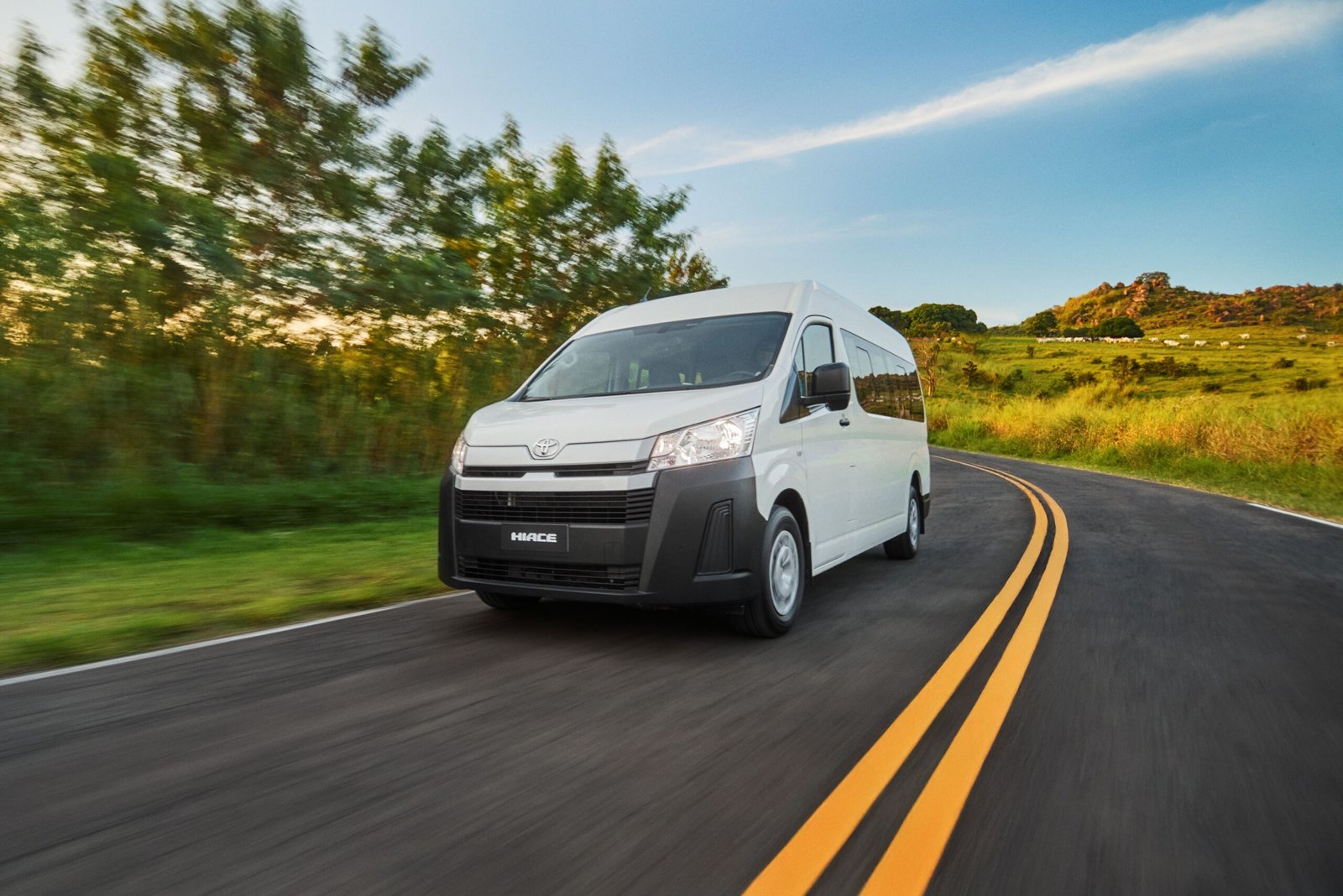 A Toyota lançou a Hiace no mercado brasileiro