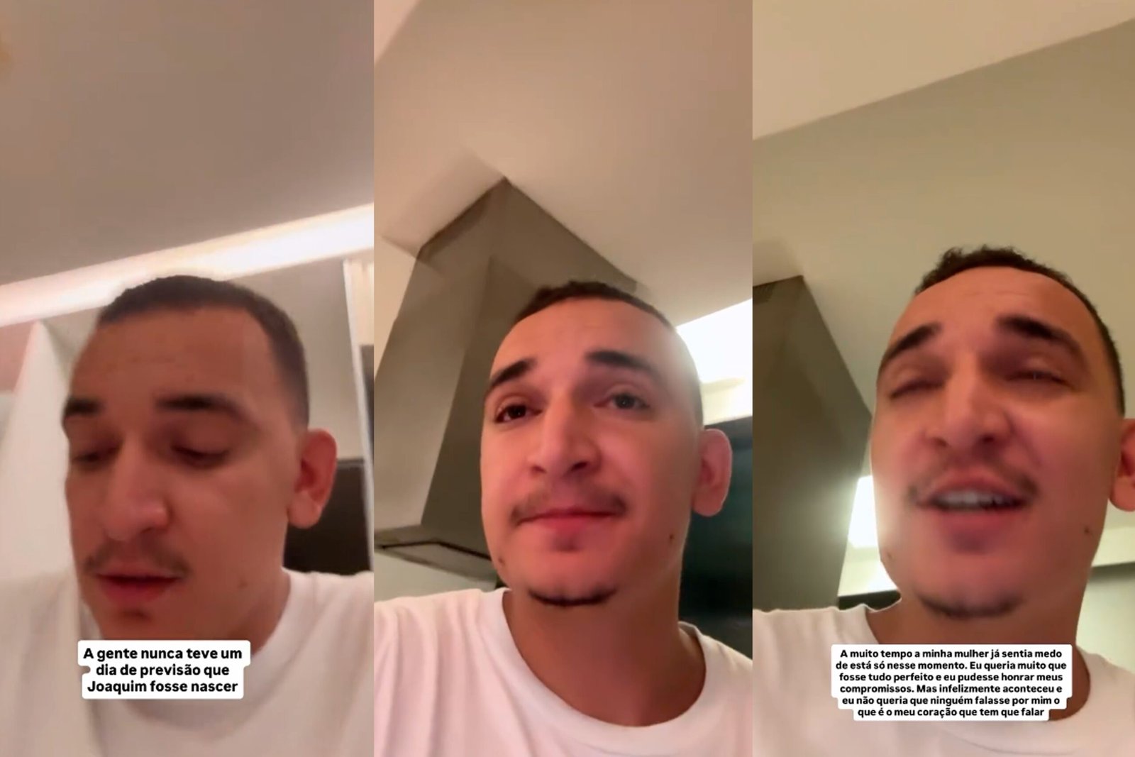 João Gomes comentou o nascimento do segundo filho