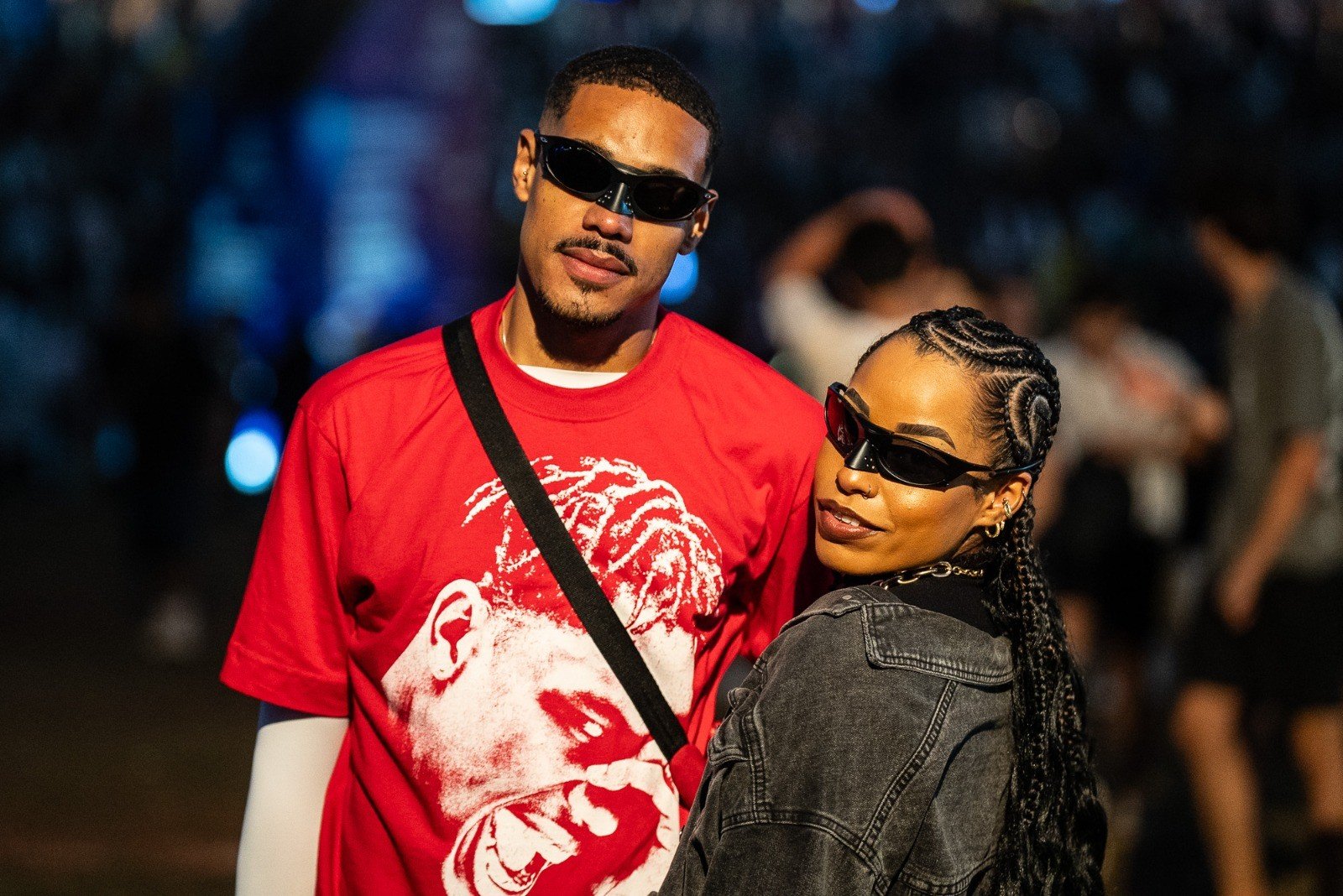 No sábado (6), o modelo de óculos Plantaris, da Oakley