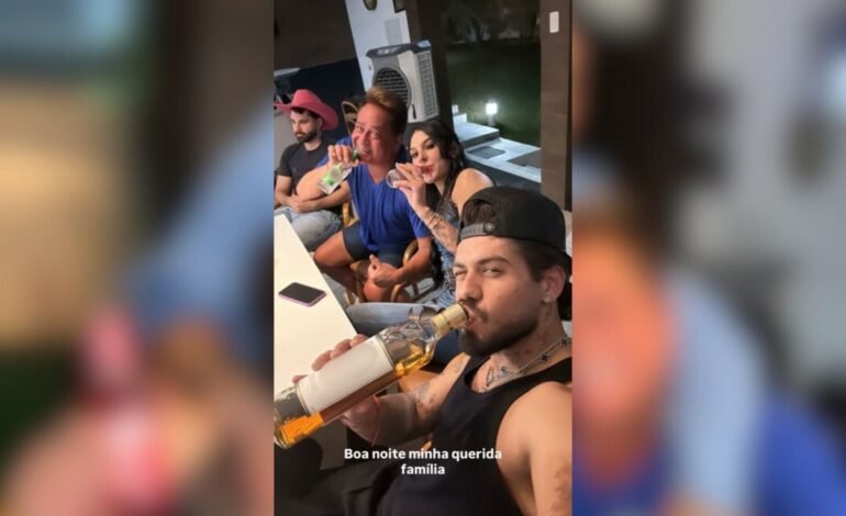 Na última semana, o cantor Zé Felipe publicou