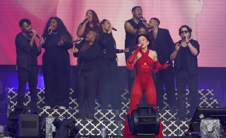 A cantora Priscilla se apresentou no último sábado