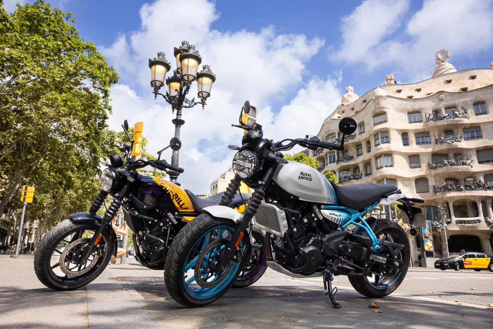 Royal Enfield Guerrilla 450 divulgação/Royal Enfield Depois