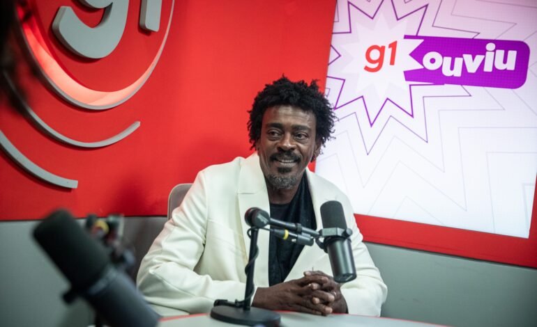O cantor Seu Jorge foi entrevistado nesta quarta-feira