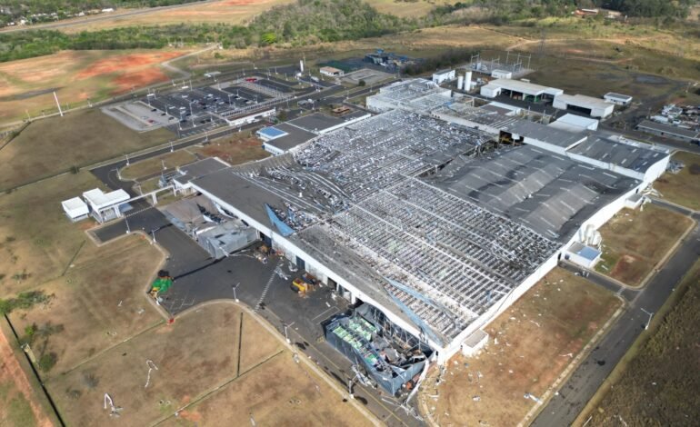 A Toyota do Brasil paralisou a produção de veículos nas