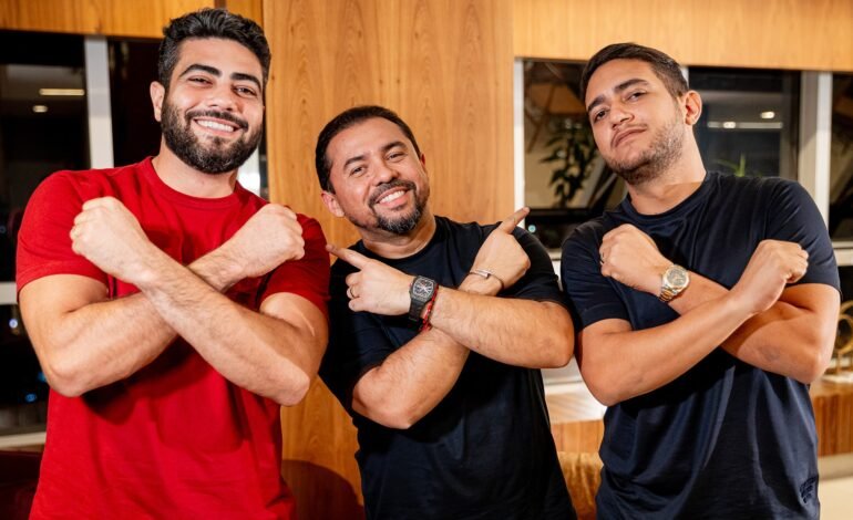Xand Avião se encontrou com Henrique & Juliano em um