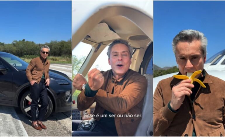 Alexandre Nero divulgou nas redes sociais um vídeo